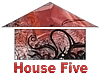 house five guest house logo